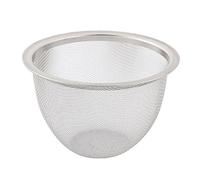 sourcingmap Filtre Théière Maille Thé Infuseur Filtre Tisane Crépine Filet Thé Panier Passoire épice ronde en acier inoxydable grillage 8 cm diamètre