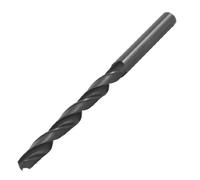sourcingmap Foret hélicoïdal HSS Queue droite Diamètre 7,9 mm à pointe fendue acier rapide Noir