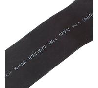 sourcingmap Gaine thermorétractable Noir 3 m Diamètre 20 mm Chaleur Tube thermorétractable