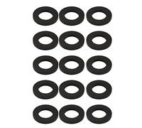 sourcingmap Lot de 15 rondelles plates en caoutchouc nitrile de 24 mm de diamètre extérieur 14 mm ID 3 mm d'épaisseur pour robinet tuyau d'eau