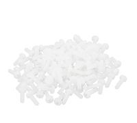 sourcingmap M2,5x8mm Vis Nylon 6/6 tête Phillips dur Vis Machine Blanc 100Pcs