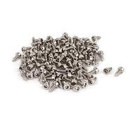 sourcingmap M2,6 X 6 MM 2 mm Clé à tête hexagonale Drive Cap Vis autotaraudeuse 100 pcs