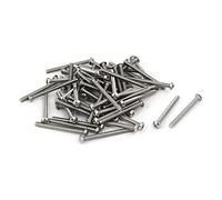 sourcingmap M3x35mm Acier inox 304 vis à vis tête bombée vis 60pcs