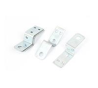 sourcingmap Meuble étagère 70 x 20 mm Z en forme d'angle Brace plate Angle Bracket 5 pcs