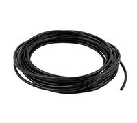 sourcingmap Tuyau Air Comprimé 4 x 2.5mm Pneumatique Compresseur Air PU Tuyau Tube Durite 6m Noir