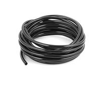 sourcingmap Tuyau Carburant Gaz Air Polyuréthane 6mm x 4mm 6M Long PU Tube Durite Noir