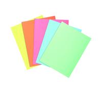Sous-chemise standard 60 g Super Exacompta 22 x 31 cm - Paquet de 100 - Coloris assortis