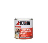 Julien Peinture Feri'Prim - Primaire Antirouille Blanc Satin 0,25L