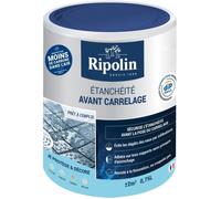 Sous-couche étanchéité RIPOLIN avant carrelage - Blanc - 0,75L - Intérieur