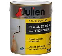 Julien Sous-couche 5108092 J6 - pour plaques de plâtre - blanc mat 2,5 L