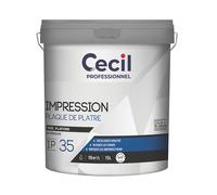 Sous-couche murale intérieure anti-taches Cecil Professional 15L blanc mat