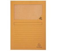 Exacompta Chemises à fenêtre Forever 22 x 31 cm Paquet de 100 Orange
