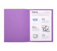 Sous-dossier Exacompta Violet A4