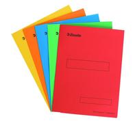 Sous-dossier kraft dossier suspendu 2 rabats Esselte 23 x 31 cm - couleurs assorties - Carton de 100