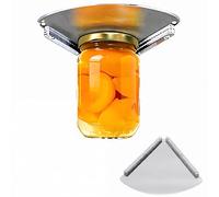 Sous l'armoire ouvre bocal, Ouvre-BoîTe Sous L' Armoire, Ouvre-Bocal En Verre, ouvrez facilement n'importe quelle taille/type de couvercle, pour Mains Faibles Et Personnes âGéEs Souffrant D'Arthrite