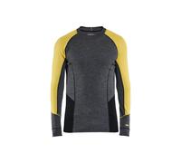 Sous maillot Blaklader Laine MÃ©rinos Warm Gris S