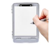 Sous-main avec espace de rangement, organiseur de documents avec double | Porte-bloc double couche pour enseignants, infirmiers, bureau, école, étude, chantier, hôpital