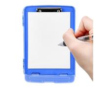 Sous-main avec espace de rangement, organiseur de documents inscriptible | Porte-bloc avec compartiment de rangement pour étudiants, infirmières, bureau, école, université, chantier de construction