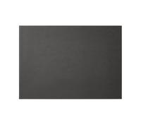 Sous Main Bureau Cuir Gris Anthracite - Structure en Acier et Double Couture