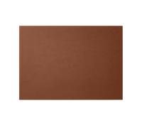Sous Main Bureau Cuir Marron Orange - Structure en Acier et Double Couture