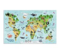 Sous-main 'Carte du monde', (L)550 x (H)350 mm