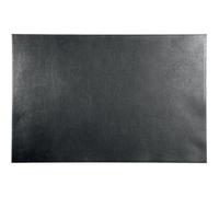 Sous-main cuir, 650 x 450 mm, noir