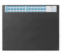 Sous-main de bureau, 65x52 cm, avec calendrier annuel, DURABLE, transparent