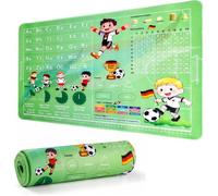 Sous-Main De Bureau Pour Enfants - 60 X 40 Cm - Antidérapant - Design Terrain De Football - Sous-Main De Peinture Imperméable En V