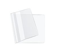 Sous-main de bureau transparent, antidérapant et imperméable pour enfants, nappe de protection de table en PVC avec bords arrondis, tapis de bureau en PVC résistant à la chaleur, 120 x 50 cm