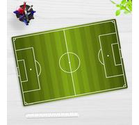 Sous-main enfant - "terrain de foot" - en vinyle (plastique) résistant de première qualité - 60 x 40 cm - sous-main antidérapant pour une meilleure protection - Made in Germany