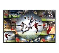 Sous-main 'football', (L)550 x (H)350 mm