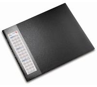 Sous-main L "ufer DURELLA D1, 520 x 650 mm, noir