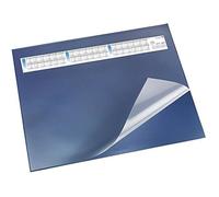 Sous-main - LÄUFER - Durella DS - 40 x 53 cm - Film transparent - Calendrier interchangeable 3 ans