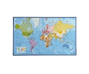 Sous-main mappemonde Viquel 59.8 x 36.5 cm