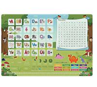 Sous-main pour enfant - Motif dinosaure et animaux - Lavable - Pour jeux et bureau - Pour les élèves et les enfants d'âge préscolaire - 60 x 40 cm