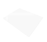 Sous-main Tapis de bureau - KARAT - Transparent - 50 x 65 cm - Antidérapant - Non réfléchissant
