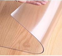 Sous-main transparent - 90 x 60 cm - En PVC - Imperméable - Antidérapant - Résistant à la chaleur