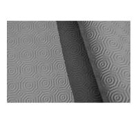 Sous Nappe PVC Gris effet bulgomme - Vendu au mètre - Largeur 140 cm - Roulé sur Tube en Carton (sans Plis)
