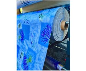 Sous-nappes Bulgommes - PROMO LINGE - Provençale - PVC - 140 x 100 cm - bleu