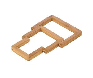 Sous-plat repliable ONLINE, en bois