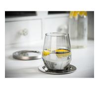 Sous-verre ROLLO, acier inoxydable 18/8 poli-miroir