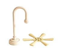 sous-Verres avec, Set de Table Design pour Lampe, Custard | Dessous de plat résistant à la protège les comptoirs, cuisine extérieure Camping, lampe de bureau,