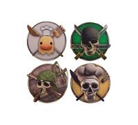 Sous-Verres One Piece Pack de 4 Characters 2