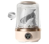 Sous-vêtements - Mini rechargeable à 3 vitesses | Sous-vêtements portables de 2 L, culottes rechargeables pour appartement, camping, voyage, maison et chaussettes
