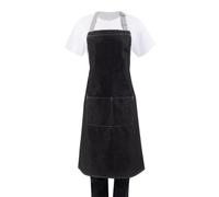 Southside Tablier de cuisine en jean Noir 700 mm x 1000 mm