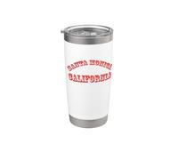 Souvenir de Santa Monica Californie USA Gobelet isotherme en acier inoxydable double paroi