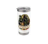 Souvenir de voyage vintage Congo Gobelet isotherme en acier inoxydable double paroi