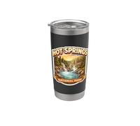 Souvenir du parc national de Hot Springs en Arkansas Gobelet isotherme en acier inoxydable double paroi
