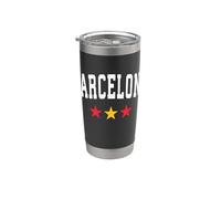 Souvenir fantaisie style athlétique rétro Barcelone Gobelet isotherme en acier inoxydable double paroi