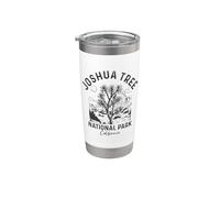 Souvenir vintage du parc national de Joshua Tree en Californie Gobelet isotherme en acier inoxydable double paroi